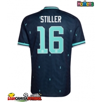 Camisa de Futebol Alemanha Angelo Stiller #16 Equipamento Secundário Mundo 2026 Manga Curta